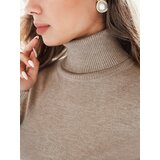 DStreet Damski sweter z golfem VANORIA beżowy | shoptok.hr