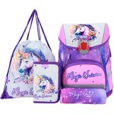 ABC123 Prvošolski set Samorog 2 (4-delni) z LED zaponko | Shoptok.si