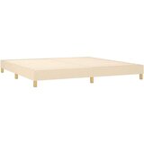 S oprugama i madracem krem 200 x 200 cm od tkanine | shoptok.hr
