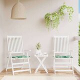  Jastuci za stolice 2 kom s uzorkom lišća 40x40x3 cm od tkanine | shoptok.hr