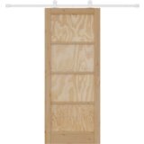 vidaXL drsna vrata s kompletom opreme 'ORKDAL'iz trdnega borovega lesa, notranja vrata 'ORKDAL'83x202x4 cm iz trdnega borovega lesa | Shoptok.si