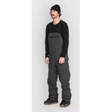 Roan Overall Bib hlace dark grey