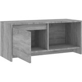 vidaXL TV omarica siva sonoma 90x35x40 cm iverna plošča | Shoptok.si