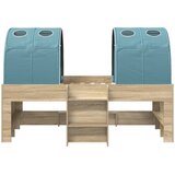  Kidsov krevet na sprat s tunelom 3 kom. Konstruirano drvo | shoptok.hr