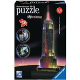 Ravensburger 3D puzzle Empire State Building noćno izdanje, 216 delova Cene