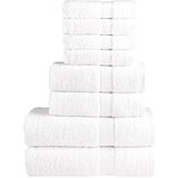 vidaXL Komplet brisač iz bombaža 8-delni bela 600 gsm 100 % bombaž Cene