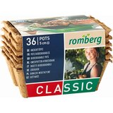 Romberg 36 lončkov za gojenje 5 cm - 6 lončkov/pladenj Cene