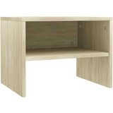  Noćni ormarić od iverice boja hrasta sonome 40 x 30 x 30 cm | shoptok.hr