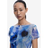 Desigual Majica modra | Shoptok.si