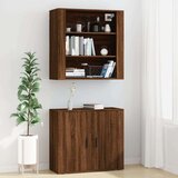  Visoka omara rjavi hrast inženirski les, (20654340) | Shoptok.si