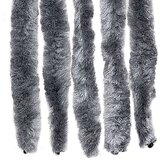 vidaXL Zastor protiv insekata srebrni 120 x 220 cm šenil | shoptok.hr