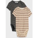 Sinsay Pamučni bodi s prugama 2 pack | shoptok.hr