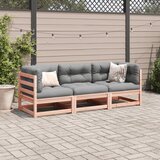  3-dijelni set vrtnih sofa od masivne duglazije i jelovine | Eponuda.com