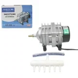 Kompresor za zrak za akvarij, 220v elektromagnetna črpalka, 70L/MIN aeracija, ACO-208 25W, EU adapter 220V-50HZ, (5000240546)