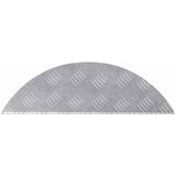  Stepenica Polumjesec 15 pcs Srebrno 60 x 18 x 2,5 cm Aluminij | shoptok.hr