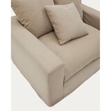 Kave Home Bež lanen fotelj Nora – | Shoptok.si