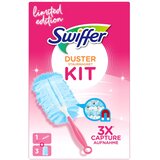 Swiffer čistač prašine, komplet + 3 zamjenske metlice, pink | shoptok.hr