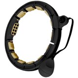  Hhm13 novi hula hoop crno/zlatni magnetski s utegom + brojačem hms Cijene