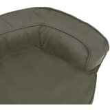 vidaXL ergonomski madrac za pse 60 x 42 cm tamnosivi izgled platna | shoptok.hr
