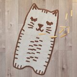 Nattiot Kremno bela pralna ročno tkana bombažna otroška preproga 65x120 cm Little Charlie – | Shoptok.si