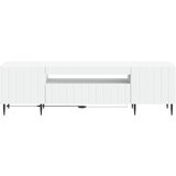  LED TV kabinet Bijela Konstruirano drvo | shoptok.hr