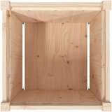 vidaXL Vrtna sadilica 50 x 50 x 50 cm od masivne borovine | shoptok.hr