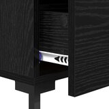  Noćni ormar Crni hrast 40 x 40 x 66 cm Konstruirano drvo | shoptok.hr