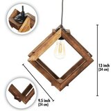 Opviq Luster Square, 75 cm34 cm E27 | Eponuda.ba