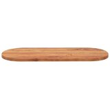 Stolna Mizna plošča 120x50x3,8 cm ovalna trdna bukovina, (21050388) | Shoptok.si