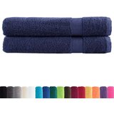 vidaXL Ručnici 2 kom modri 100 x 200 cm 600 gsm od 100 % pamuka | shoptok.hr