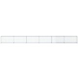  Gabionska košara s poklopcem 600x50x50 cm od pocinčanog željeza | shoptok.hr