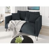 Ropez Tamno siva sofa od šenila 140 cm Freya – | shoptok.hr