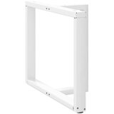  Noge za blagovaonski stol T-oblika 2 kom Bijele 90x35x(72-73) cm Čelik | shoptok.hr