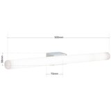 Orion soff 3-484 - led zidno svetlo visagist 1xS14d/8W/230V belo | Eponuda.com
