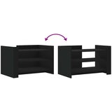  Stolić za kavu crni 80 x 50 x 50 cm od konstruiranog drva | shoptok.hr
