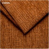 MID.YOU OBLAZINJENA POSTELJA 140 cm x 200 cm , les, tekstil, leseni material opečnato rjava | Shoptok.si