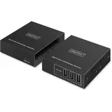 USB 3.2 Gen1 CAT Extender, 5 Gbps, 4 ports: 3x USB-A /1x USB-C, 100m