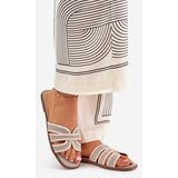 Boto Classic Women's Flat Sandals Beige Scazze | Shoptok.si