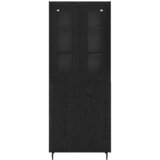  Highboard 2 kom. Crni hrast 69,5 x 34 x 180 cm | shoptok.hr