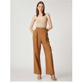 Koton Women's Clothing Trousers 3sak40011pw Camel Hair | Shoptok.si