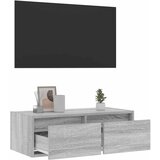 TV ormarić s LED svjetlima boja hrasta sonome 75x35,5x25 cm | shoptok.hr