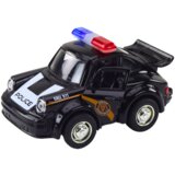 Classic Police Car 1:38 Drive Lights Sounds Black | shoptok.hr