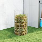 vidaXL Vrtni kompostnik Ø50x100 cm pocinkano jeklo Cene