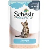 v želeju vrečke za mačke 6 x 85 g - Kitten tuna