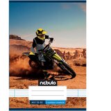 NEBULO spetji 3. razredni cross motorist v puščavi, črtasta zvezek z vzorcem 12-32 A/5 | Shoptok.si