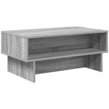  Klubska miza Siva Sonoma 80 x 46 x 35 cm Konstruiran les, (5000120417) | Shoptok.si