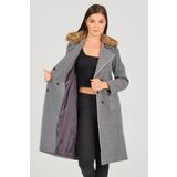 Dewberry Z6580 WOMEN'S COAT-ON GREY | Shoptok.si