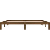  Okvir za krevet od masivne borovine boja meda 200 x 200 cm | shoptok.hr