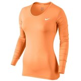 Nike Majice z dolgimi rokavi Dri-fit Oranžna u