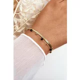 Kesi Double Snake and Ankier Bracelet with Gold Beads